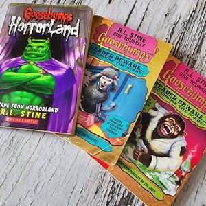 3/$25 R.L. Stine Goosebumps 3 Books